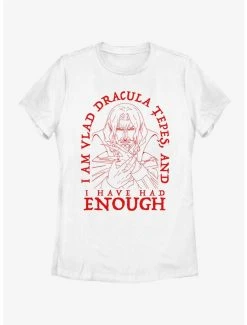 Anime Castlevania Had Enough Womens T-Shirt