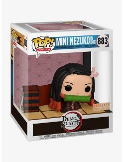 Anime Funko Pop! Animation Demon Slayer: Kimetsu No Yaiba Mini Nezuko With Basket Vinyl Figure - BoxLunch Exclusive -BoxLunch shop 13828411 av1
