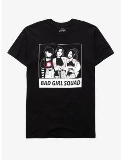 Anime Avatar: The Last Airbender Bad Girl Squad Women's T-Shirt - BoxLunch Exclusive