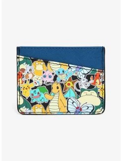 Anime Loungefly Pokémon Sticker Collage Cardholder - BoxLunch Exclusive -BoxLunch shop 15068533 av1