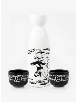 Anime Naruto Shippuden Black & White Sake Set