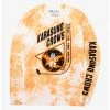 Anime Haikyu!! Karasuno Crows Tie-Dye Long Sleeve T-Shirt - BoxLunch Exclusive -BoxLunch shop 15346696 hi