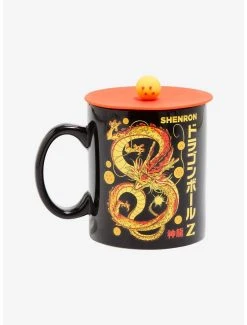 Anime Dragon Ball Z Shenron Mug With Lid