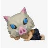 Anime Funko Pop! Inosuke Hashibira Lounging In Mask Vinyl Figure - BoxLunch Exclusive -BoxLunch shop 15850675 hi