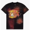 Cartoons The Simpsons Treehouse Of Horror Devil Flanders Tie-Dye T-Shirt - BoxLunch Exclusive -BoxLunch shop 15883873 hi