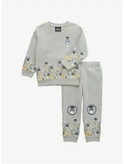 Anime Our Universe Studio Ghibli My Neighbor Totoro Forest Spirits Embroidered Toddler Crewneck - BoxLunch Exclusive -BoxLunch shop 15890119 av1