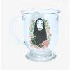 Anime Studio Ghibli Spirited Away No-Face Floral Glass Mug - BoxLunch Exclusive -BoxLunch shop 16182024 hi
