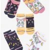 Anime Sailor Moon Chibi Artemis & Luna Character Sock Set - BoxLunch Exclusive -BoxLunch shop 16244198 hi