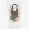 Anime Studio Ghibli Spirited Away No-Face Floral Pint Glass - BoxLunch Exclusive -BoxLunch shop 16568526 hi