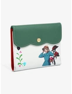 Anime Studio Ghibli Howl’s Moving Castle Floral Hats Small Wallet - BoxLunch Exclusive