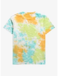 Anime Cowboy Bebop Spike Spiegel Character Panel Tie-Dye T-Shirt - BoxLunch Exclusive -BoxLunch shop 16625040 av1