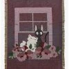 Anime Studio Ghibli Kiki's Delivery Service Lily & Jiji Window Tapestry Throw - BoxLunch Exclusive -BoxLunch shop 16928635 hi