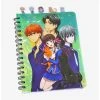 Anime Fruits Basket Group Portrait Tab Journal - BoxLunch Exclusive -BoxLunch shop 16928851 hi
