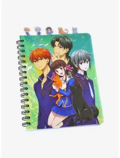 Anime Fruits Basket Group Portrait Tab Journal - BoxLunch Exclusive
