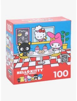 Anime Sanrio Hello Kitty & Friends Cafe 100-Piece Puzzle