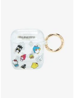 Anime Sonix Sanrio Hello Kitty & Friends Glitter Wireless Earbuds Case