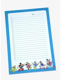 Cartoons Cakeworthy Mickey Mouse & Friends Character Notepad