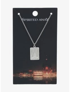 Anime Studio Ghibli Spirited Away No-Face Tarot Card Necklace - BoxLunch Exclusive -BoxLunch shop 18666136 av2