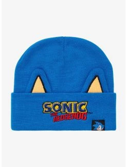 Gamer Sonic The Hedgehog Sonic Youth Cuff Beanie - BoxLunch Exclusive
