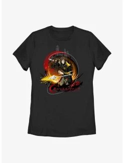 Anime Castlevania Trevor Belmont Whip Womens T-Shirt