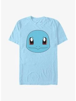 Anime Pokémon Squirtle Face T-Shirt