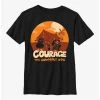 Cartoons Courage The Cowardly Dog Haunt Youth T-Shirt -BoxLunch shop 19936548 hi
