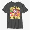 Cartoons Courage The Cowardly Dog Good Dog Scary Youth T-Shirt -BoxLunch shop 19936555 hi