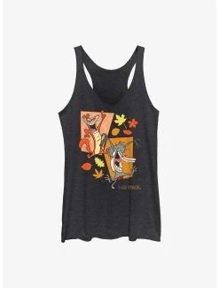 Cartoons I Am Weasel Weasel & Baboon Leaves Womens Tank Top