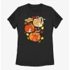 Cartoons Cow And Chicken Cow And Chicken Pumpkin Portraits Womens T-Shirt -BoxLunch shop 19936661 hi