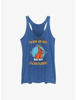 Cartoons Cow And Chicken My Red Guy Costume Cosplay Womens Tank Top