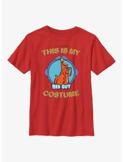 Cartoons Cow And Chicken My Red Guy Costume Cosplay Youth T-Shirt