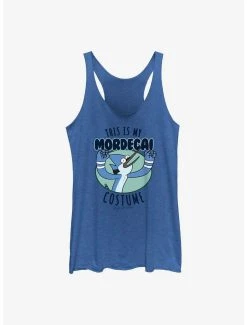 Cartoons Regular Show My Mordecai Costume Cosplay Womens Tank Top