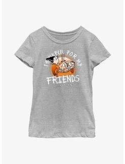 Cartoons Ed, Edd, & Eddy Thankful For Friends Youth Girls T-Shirt