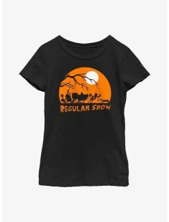 Cartoons Regular Show Haunt Youth Girls T-Shirt