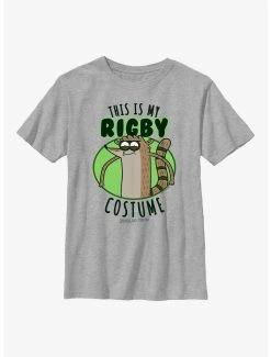 Cartoons Regular Show My Rigby Costume Cosplay Youth T-Shirt