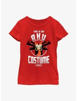 Cartoons Samurai Jack My Aku Costume Cosplay Youth Girls T-Shirt