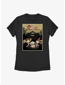 Cartoons Over The Garden Wall Gorilla Pulp Poster Womens T-Shirt