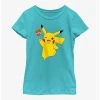 Anime Pokemon Caramel Apple Pikachu Youth Girls T-Shirt -BoxLunch shop 19998782 hi
