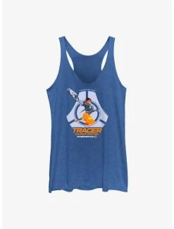 Gamer Overwatch 2 Tracer Courier Service Womens Tank Top