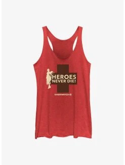 Gamer Overwatch 2 Mercy Heroes Never Die Womens Tank Top
