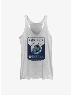 Gamer Overwatch 2 Winston's IT Services Womens Tank Top