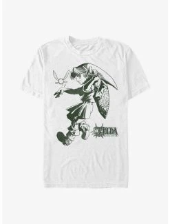 Gamer Nintendo Link And Navi T-Shirt