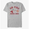 Gamer Nintendo Mario On Fire T-Shirt -BoxLunch shop 20508996 hi