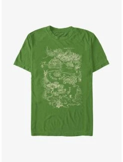 Gamer Nintendo The Map T-Shirt