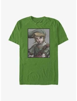 Gamer The Legend Of Zelda Link Portrait T-Shirt