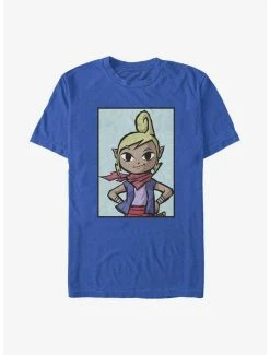 Gamer The Legend Of Zelda Tetra Face T-Shirt