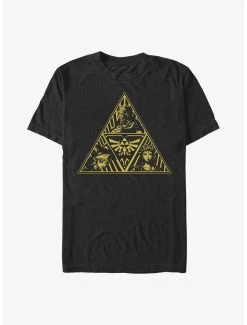 Gamer The Legend Of Zelda Trifecta Icon T-Shirt
