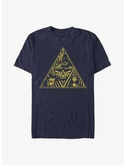 Gamer The Legend Of Zelda Trifecta Icon T-Shirt