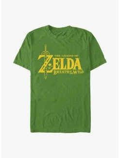 Gamer The Legend Of Zelda: Breath Of The Wild Logo T-Shirt