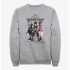 Gamer Kingdom Hearts Riku, Sora, And Kairi Group Sweatshirt -BoxLunch shop 20527114 hi